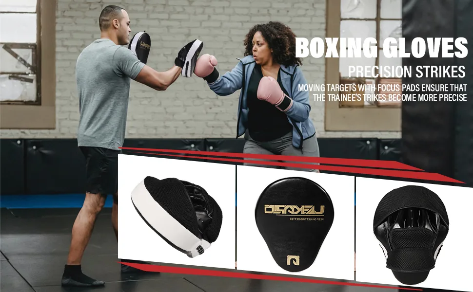 Punching Mitt, Curved Boxing Pads Training Hand Target for MMA Muay Thai, Dojo, Sparring(Sold as Single) - product information 13