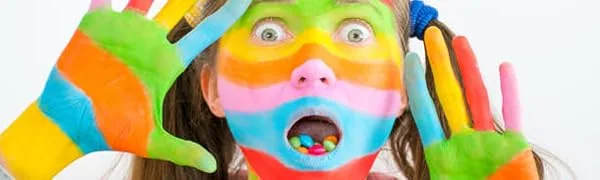 Maydear Face Painting Kit for Kids & Adults with 6 Colors Split Cake Palette, 2 Brushes, Safe & Non-Toxic Water Based Makeup Face Paint Kit - face paint