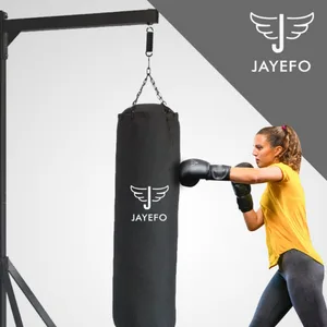 Jayefo Boxing Training Heavy Duty Bag Spring for Hanging Boxing Punching Bags - Up to 210 Pounds - Black - Jayefo hanging spring for punching bag