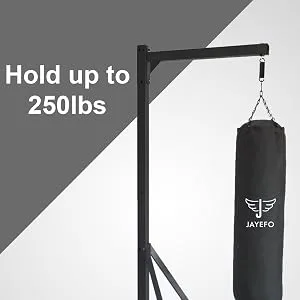 Jayefo Boxing Training Heavy Duty Bag Spring for Hanging Boxing Punching Bags - Up to 210 Pounds - Black - Jayefo hanging spring for punching bag