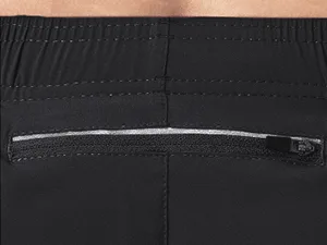 NAVISKIN Men's 5 inch Running Shorts Lightweight Quick Dry Workout Shorts Zipper Pocket Red Large - clop0