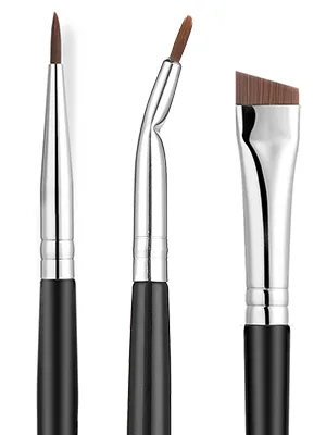 Eyeliner Brushes Set,Fine Angled Eyeliner Brush,JASSINS Precision Gel Eye Liner Ultra Fine Bent Makeup Brush(3 Pieces) 3Pieces - product information 18