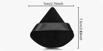 10 Pieces Pure Powder Puff Face Triangle Soft Makeup Powder Puff for Loose Powder Mineral Powder Body Powder Makeup Tool - product information 3