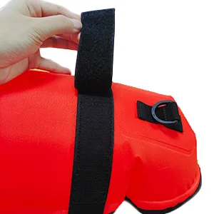 JZLiner Spearfishing Float Dive Surface Marker Buoy Scuba Flag Diver Down Flag Gear for Diving Orange - 300-2