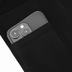 Runhit Youth Boys' Compression Shorts,Boys Performance Athletic Base Layers Underwear Sports Shorts Side Pocket Black X-Small - compression underwear for boys