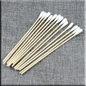 6" Long Cotton Swabs 400pcs for Makeup, Gun Cleaning or Pets Care 6 Inch (Round Tips 400) - product information 3
