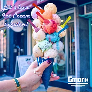 Gmark 200pc 3" Colored Taster Spoons Plastic Mini Spoons Multi-Color, Assorted Ice Cream Spoons Dessert Spoons Multi Colors1 Box Set GM1002C 200ct Multicolor - Gmark Plastic Taster Spoons