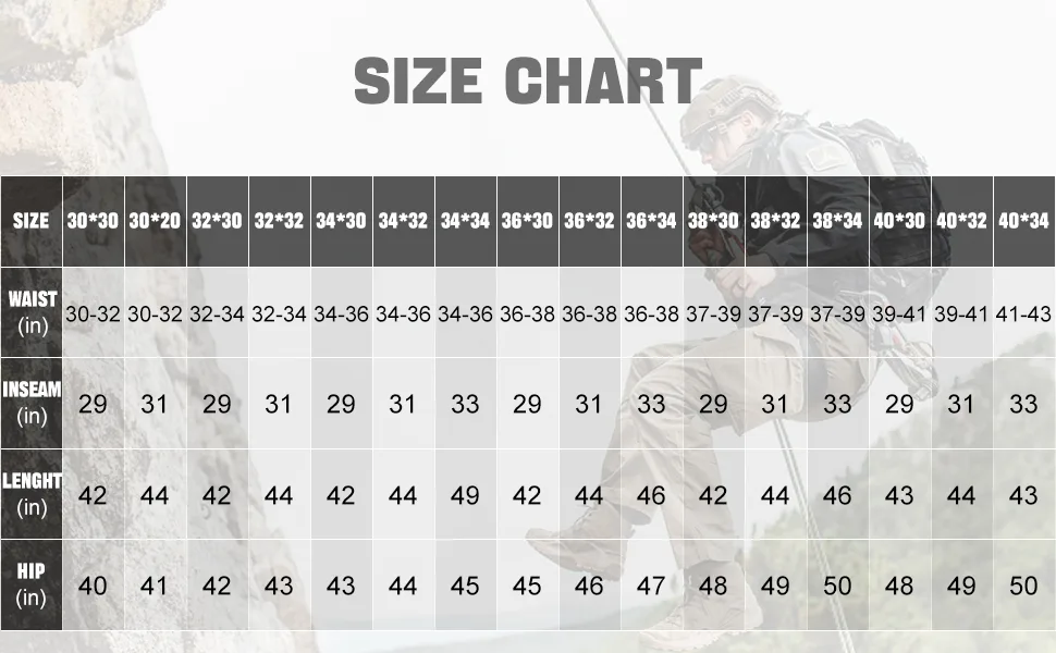 FEDTOSING Tactical Pants for Men with 9 Pockets Cotton Cargo Work Military Trousers Stretch Hiking Combat Rip-Stop Pants Navy Blue 36W x 30L - IX9-SIZE