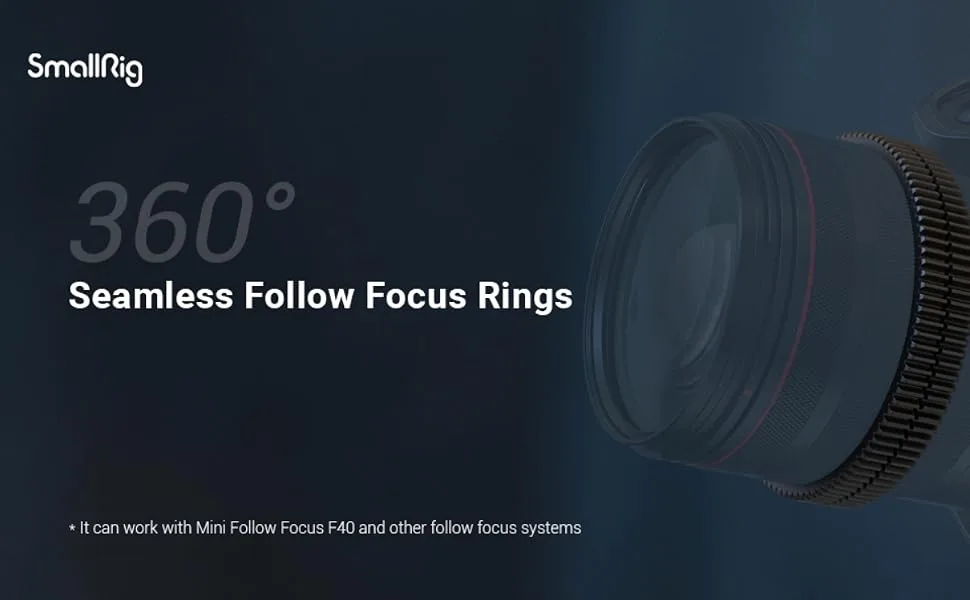 SmallRig Seamless Focus Gear Ring (78mm to 80mm) - 3295 78-80 - 3296