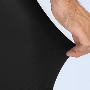 Queerier Mens Compression Pants Active Athletic Leggings with Pockets Running Baselayer Tights Cycling Workout Pants W/O Pockets-b Red XX-Large - product information 5