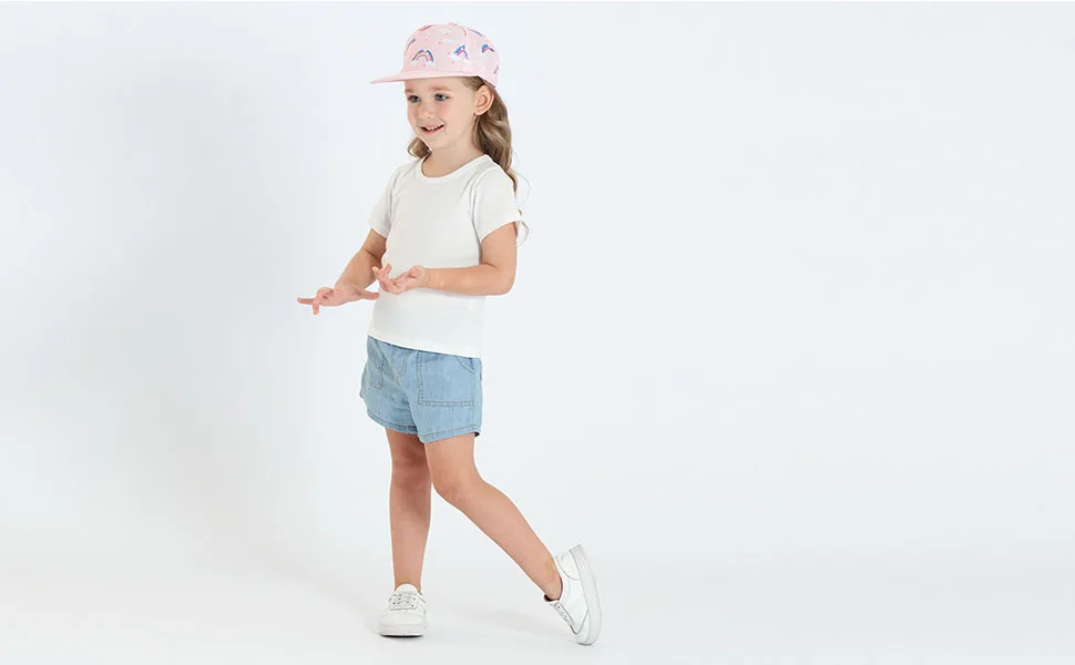 upeilxd Kids Baseball Cap Toddlers Hat with Adjustable Strap for Boys Girls Ages 2-8 Pattern 3 4-8 Years - product information 2