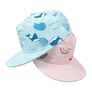 upeilxd Kids Baseball Cap Toddlers Hat with Adjustable Strap for Boys Girls Ages 2-8 Pattern 3 4-8 Years - product information 5