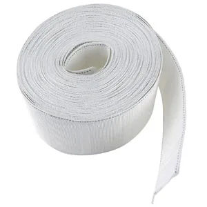 NKTM Fabric Tape, 11 Yard Curtain Tape Curtain Heading Deep Pinch Pleat Tape White - product information 2