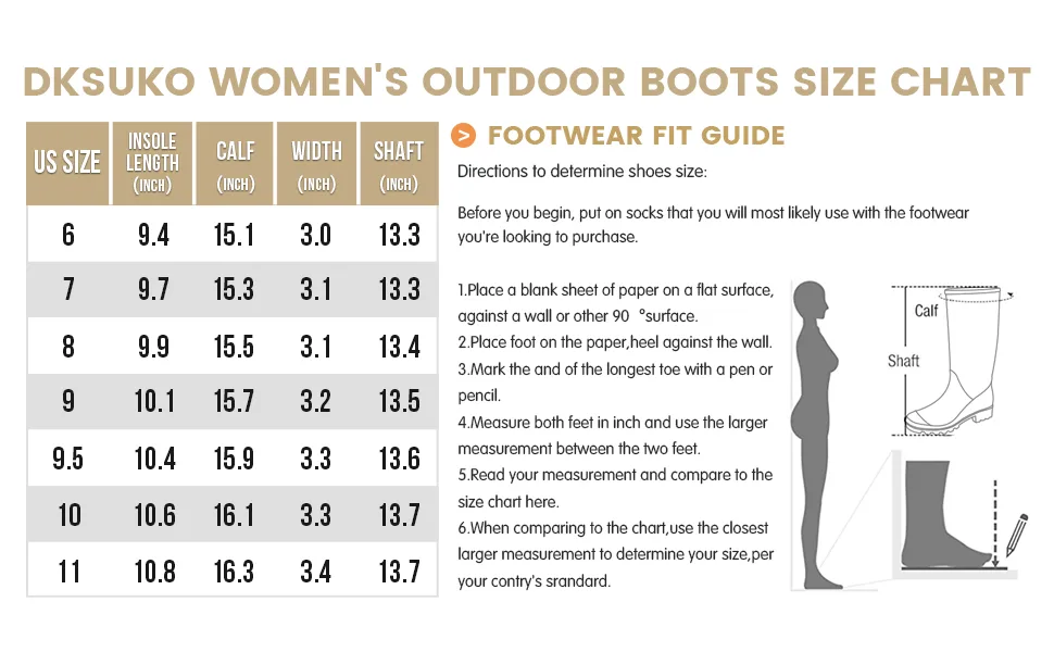 DKSUKO Women's Tall Rain Boots Garden Boots Waterproof Wellington Rubber Boots 9 Matte Black - rain boots women