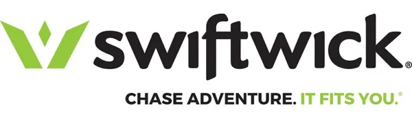 Swiftwick - FLITE XT TRAIL FIVE, Trail Running and Hiking Socks Stripe Aqua Large - swiftwick Athletic socks, logo
