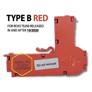 AlcoMate Revo Sensor Module Replacement SM200 Type A (0.050% BAC or No%BAC info on Sensor) | for AlcoMate Revo Only | Globally Patented Prism Technology - SM200 Type B Red