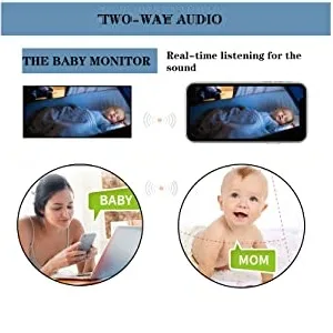 2Pcs Light Bulb Security Camera 2.4GHz & 5G WiFi Outdoor, 1080P E27 Light Socket Security Camera, Indoor 360 Home Security Cameras, Full Color Day and Night, Smart Motion Detection (2PCS, Support 5G) - Smart Home Light Bulb Camera