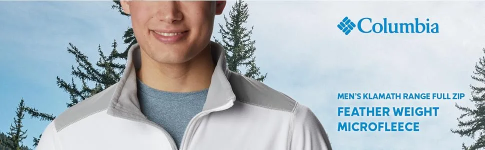 Columbia Men's Klamath Range Full Zip Black Large - Columbia Men