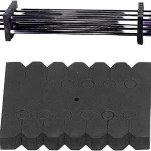Arrow Rack,20 Pcs EVA Foam Round Arrow Rack 12 Arrow Separator Storage Holder Archery Accessory - product information 5