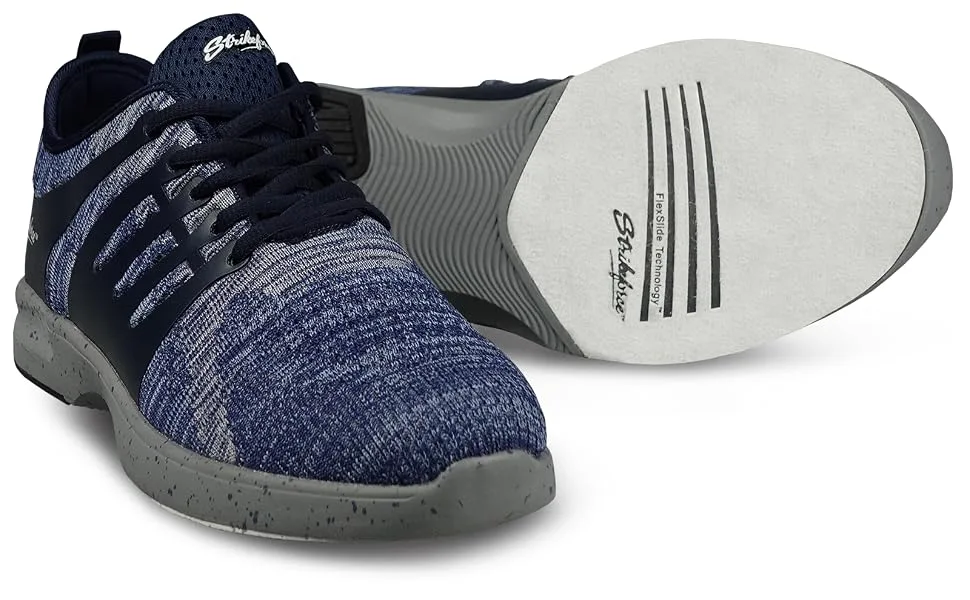 KR Strikeforce Commander Navy Men's Bowling Shoe with FlexSlide Technology for a Controlled Slide 10.5 - KR Strikeforce Commander Navy Men