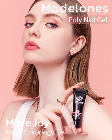 Modelones Poly Nail Gel 10PCS Nail Tips Clip for Quick Building Extension Nail Plastic Finger Extension Builder for DIY Manicure Nail Art Transparent - poly nail gel