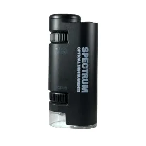 EasyMicro 60x-120x LED Lighted Zoom Microscope (Black) - product information 1