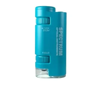EasyMicro 60x-120x LED Lighted Zoom Microscope (Black) - product information 3