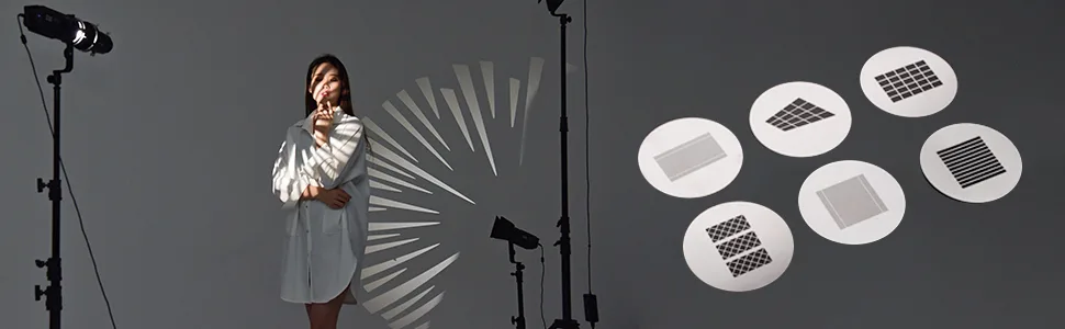 GODOX SA-09-004 GOBO for S30 LED Light Creative Effects - GODOX SA09004