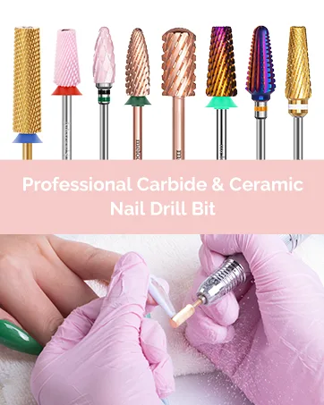 MelodySusie Professional Nail Drill 30000RPM, Rechargeable Electric Nail Drill Machine, Cordless Electric Nail E File for Acrylic Gel Nails, 8pcs Nail Drill Bits 106pcs Sanding Bands, Selene, Pink - drill bits