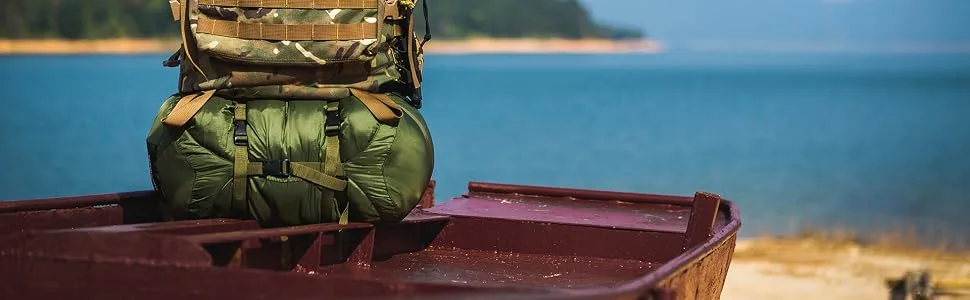 OneTigris Sleeping Bag Compression Stuff Sack, 25L OD Green - 25L - backpack sack