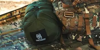 OneTigris Sleeping Bag Compression Stuff Sack, 25L OD Green - 25L - camping stuff sack
