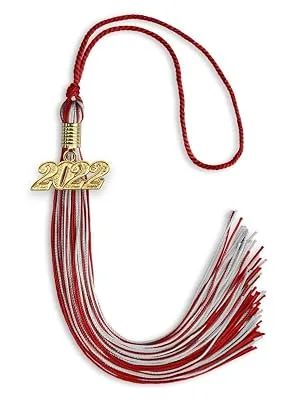 Endea Graduation Mixed Double Color Tassel with Gold Date Drop (Black/Gold, 2023) Black/Gold 2023 - tassel