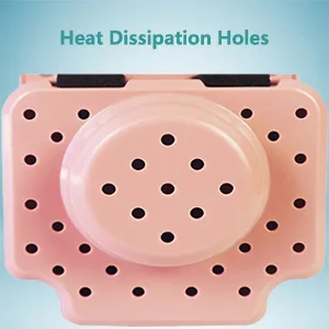 AIDILER Knitting Machines Adapter,Electri Knitting Machines Adapter,Electric Knitting Loom Machine Driving System Suit for Sentro 48 Needle Knitting Machine DIY Craft Knitting Sewing Accessories - heat dissipation holes