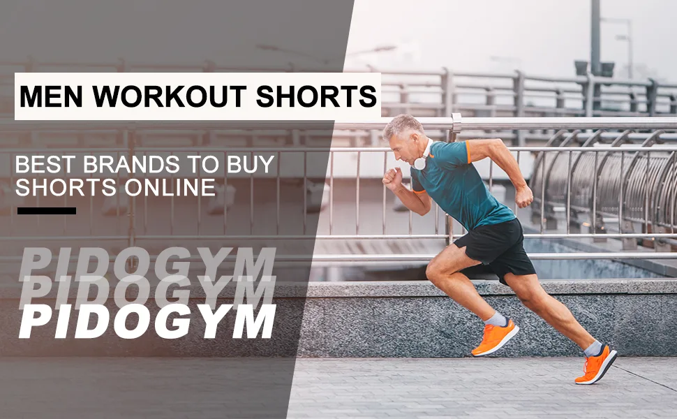 PIDOGYM Men's Workout Running Shorts 5 Inch, Lightweight Mesh Gym Athletic Fitted Short Pants for Bodybuilding Training Black X-Large - product information 1