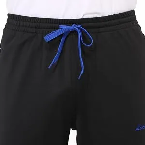 clothin Mens Workout Athletic Pants Elastic-Waist Drawstring Pants for Sport Exercise Travel,Quick-Dry,Stretchy Black Blue-classic Style X-Large - 2002M