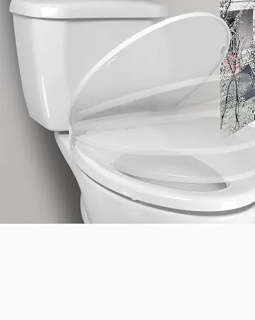 Heavy Duty Traditional SoftClose Elongated Toilet Seat Compatible with TOTO Toilet Seat Replaceable for SS114/SS113/SS154, 2 Choice of Mounting Seat Hardware will Never Loosen, Oval, White - toilet replacement