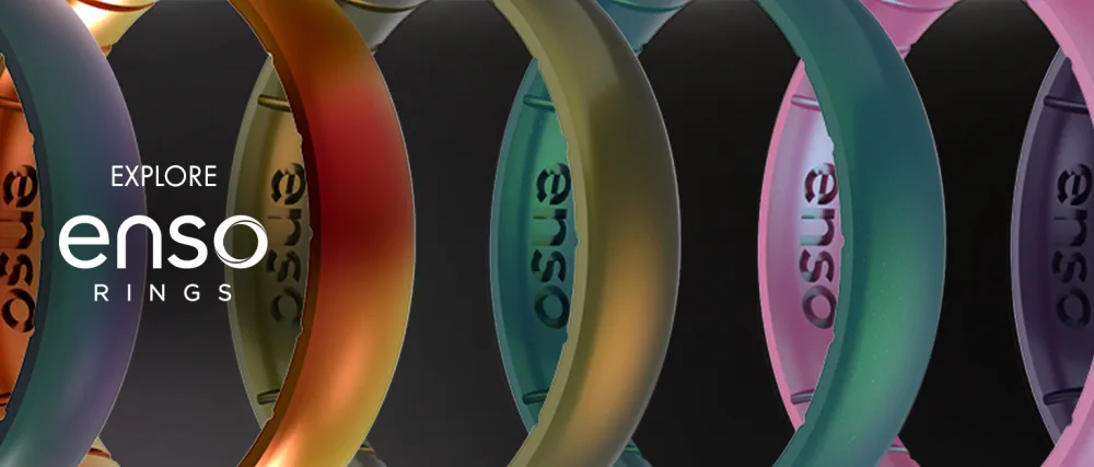Enso Rings Thin Legend Silicone Ring | Made in The USA | Ultra Comfortable, Breathable, and Safe Silicone Ring Fairy 7 - Explore Enso