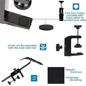 M MAXIMUMCATCH Maxcatch Fly Tying Kit with Fly Tying Vise, Materials, Tools, Hooks for Flies Making - travel fly tying vise