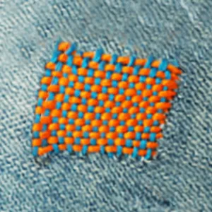 Speedweve Darning Mini Loom, Small Weaving Loom Tools for Mending Jeans, DIY Artful Patterns, Repair Holes on Fabrics (14 Hooks) - STEP4