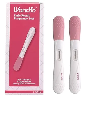 Wondfo Ultra Accurate Ovulation Test Strips - Quantitative Urine Ovulation Tests with Numerical Result - 20 LH Test - Early Result