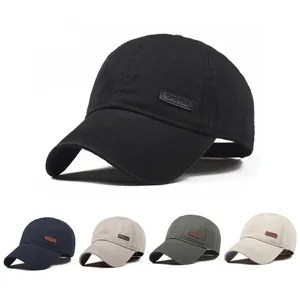 CACUSS Men's Cotton Dad Hat Classic Baseball Cap with Adjustable Buckle Closure Golf Cap 91_orange - product information 5