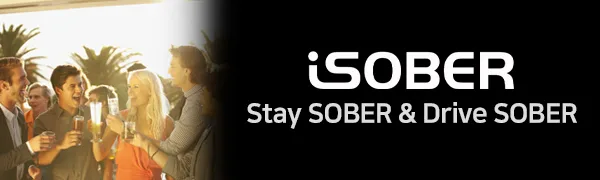 iSOBER 10 Breathalyzer | HSA/FSA Eligible | DOT, NHTSA Compliant Alcohol Tester | Suracell FuelCell Sensor Technology | The Sensor Status Check System Installed - isober10 head