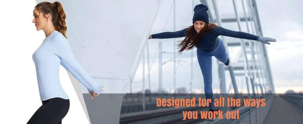 BALEAF Women's Long Sleeve Workout Tops Compression Running Shirts Fitted Athletic Warm Thumbholes Quick Dry Stretch Yoga Grey X-Large - BALEAF Women