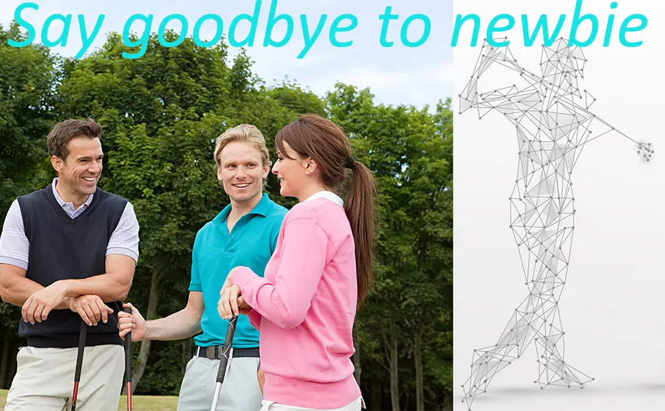 Neween Portable Golf Putting Mirror Training Eye line Alignment Practice Swing Trainer Aid Improve All Aspects of Stroke, Mirror Size 12L x 6W - golf training aid