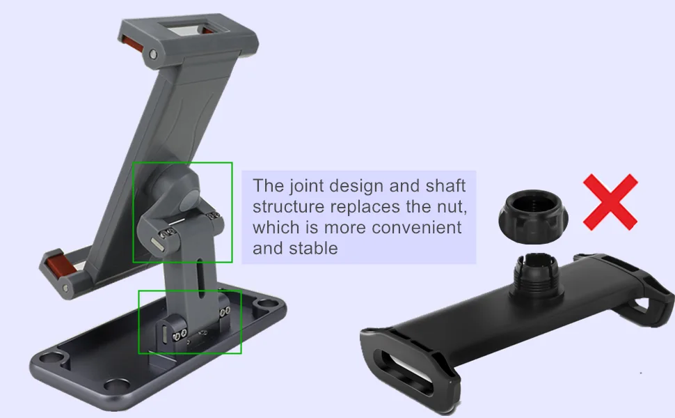 Hanatora 4.7-12.9 Inch Tablet Holder Mount for DJI Mavic Mini,Mini SE,Mavic 2 Pro/Zoom,Mavic Air,Spark,Mavic Pro/Platinum Remote Controller, Aluminum Phone Accessories - product information 2