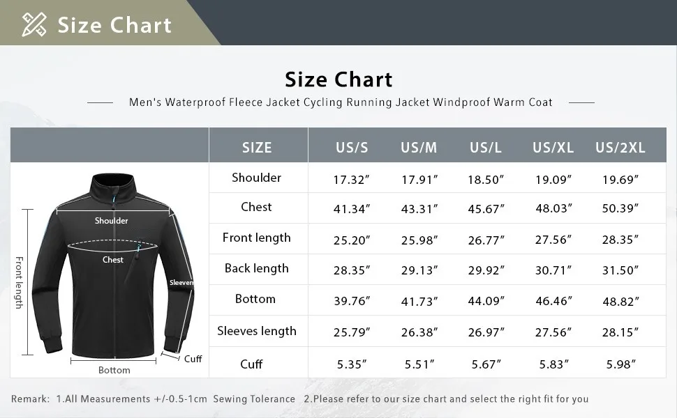 Wantdo Men's Winter Cycling Thermal Jacket Warm Soft Shell Windproof Running Jacket Waterproof Fleece Windbreaker Reflective Large Type B-blue - jacket