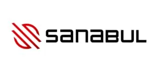 Sanabul CORE Short Sleeve Compression Training Rash Guard for MMA BJJ Wrestling Blue/Black Medium - logo sanabul
