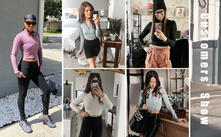 KTILG Womens Cropped Jacket Half Zip Pullover Slim Fit Yoga Running Athletic Workout Jackets Long Sleeve Activewear Top Large Deep Grey Training Jacket - Womens Cropped Jacket Half Zip Pullover Slim Fit Yoga Running Athletic Workout Jackets