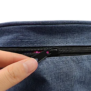 SumDirect Knitting Bag, Yarn Organizer Tote Bag Portable Storage Bag for Yarns, Carrying Projects, Knitting Needles, Crochet Hooks, Manuals and Other Accessories (Blue) - product information 8