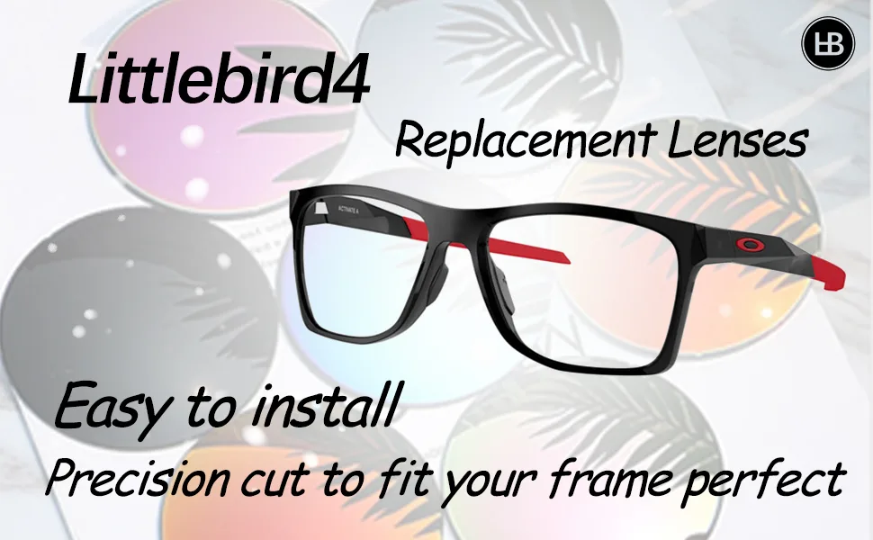 Littlebird4 Premium 1.5mm Polarized Lenses Replacement for Oakley Sutro OO9406 Sunglasses - MultiOptions Dark Black - product information 2